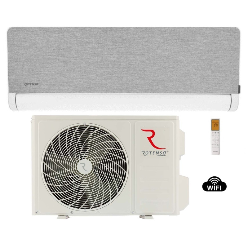 Rotenso Versu cloth Stone VCS26Xi / VO26XO wandmodel set airconditioner